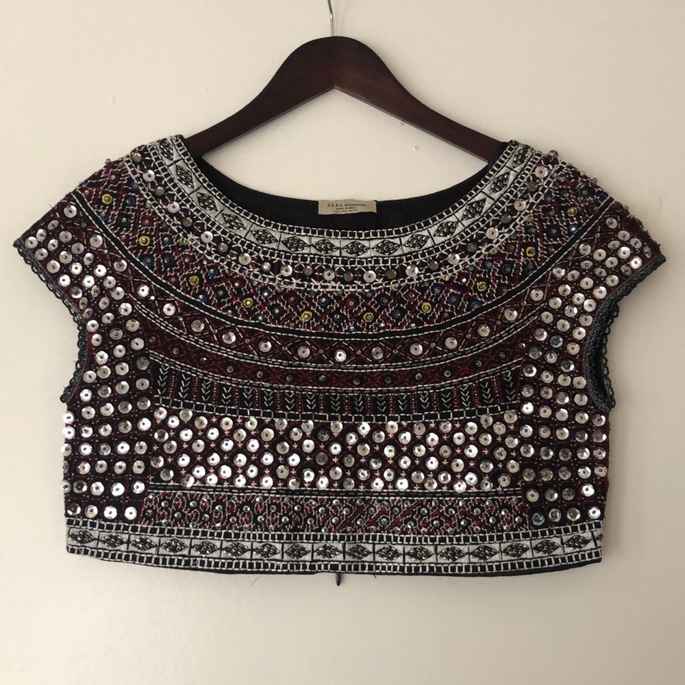 Zara crop top